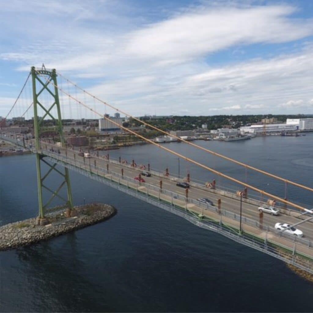 Halifax Harbour Bridges Bridge traffic as a measure of economic activity